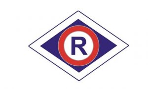 logo ruchu drogowego policji.