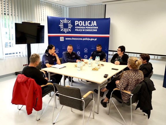 Spotkanie z przedstawicielami wspólnoty oraz spółdzielni mieszkaniowej